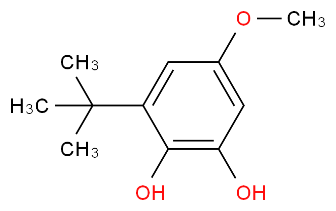 3-t-Butyl-5-methoxycatechol_Molecular_structure_CAS_80284-15-7)