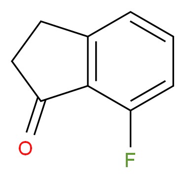 7-Fluoro-2,3-dihydroinden-1-one_Molecular_structure_CAS_651735-59-0)