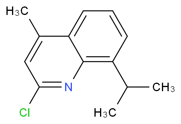 2-chloro-8-isopropyl-4-methylquinoline_Molecular_structure_CAS_)