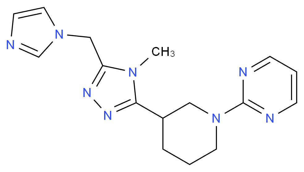 2-{3-[5-(1H-imidazol-1-ylmethyl)-4-methyl-4H-1,2,4-triazol-3-yl]piperidin-1-yl}pyrimidine_Molecular_structure_CAS_)