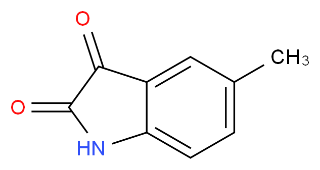 5-Methyl-1H-indole-2,3-dione_Molecular_structure_CAS_608-05-9)