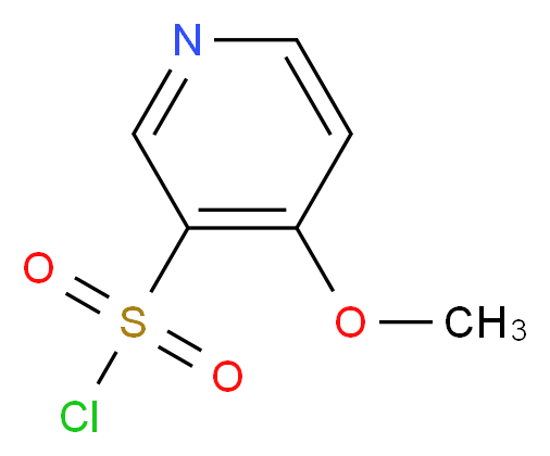 4-methoxypyridine-3-sulfonyl chloride_Molecular_structure_CAS_945257-53-4)