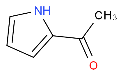 1-(1H-pyrrol-2-yl)ethanone_Molecular_structure_CAS_)