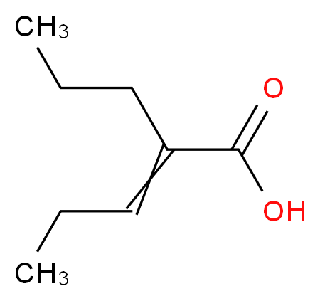 (E,Z) 2-Propyl-2-pentenoic Acid_Molecular_structure_CAS_60218-41-9)