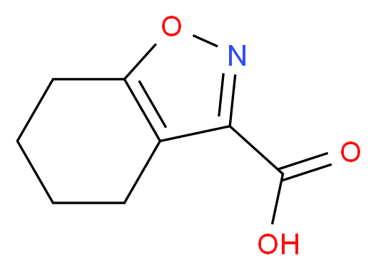 4,5,6,7-tetrahydro-1,2-benzisoxazole-3-carboxylic acid_Molecular_structure_CAS_90005-77-9)