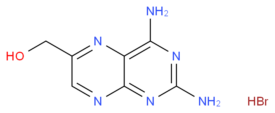 2,4-Pteridinediamine-6-methanol Hydrobromide_Molecular_structure_CAS_57963-59-4)
