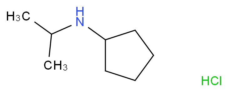 N-cyclopentyl-N-isopropylamine hydrochloride_Molecular_structure_CAS_52703-17-0)