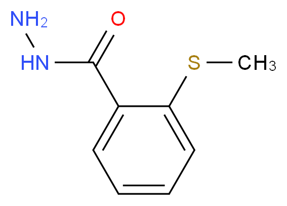2-(Methylsulfanyl)benzenecarbohydrazide_Molecular_structure_CAS_)