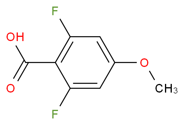 2,6-Difluoro-4-methoxybenzoic acid_Molecular_structure_CAS_123843-65-2)