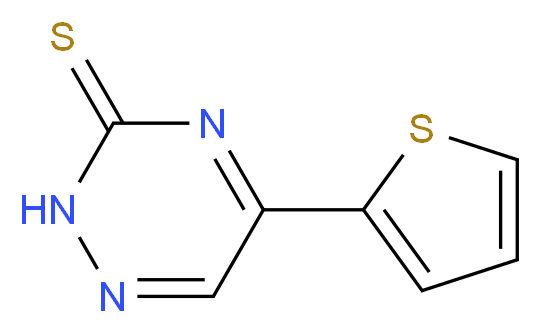 5-thien-2-yl-1,2,4-triazine-3(2H)-thione_Molecular_structure_CAS_98273-53-1)