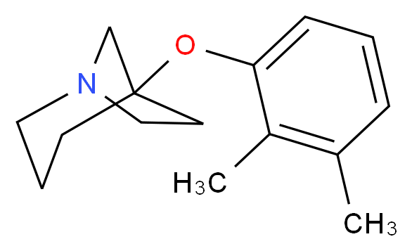 5-(2,3-dimethylphenoxy)-1-azabicyclo[3.2.1]octane_Molecular_structure_CAS_)