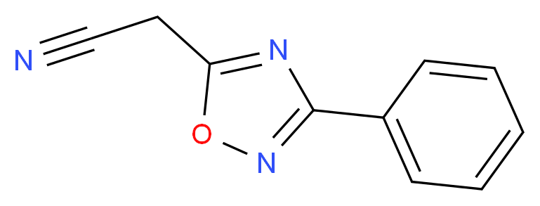 (3-phenyl-1,2,4-oxadiazol-5-yl)acetonitrile_Molecular_structure_CAS_57459-36-6)