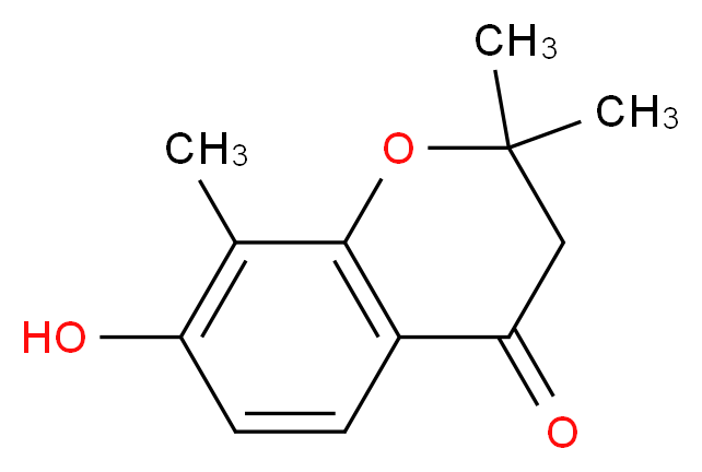 7-Hydroxy-2,2,8-trimethylchroman-4-one_Molecular_structure_CAS_50544-72-4)