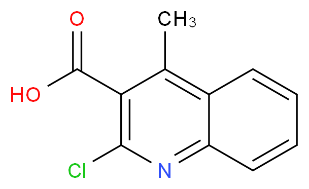 2-chloro-4-methylquinoline-3-carboxylic acid_Molecular_structure_CAS_)