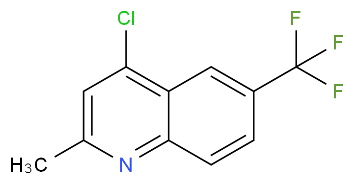 4-CHLORO-2-METHYL-6-TRIFLUOROMETHYLQUINOLINE_Molecular_structure_CAS_867167-05-3)