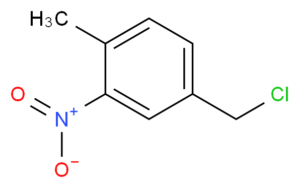 4-Methyl-3-nitrobenzyl chloride_Molecular_structure_CAS_84540-59-0)