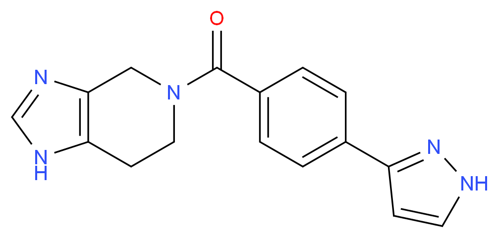 5-[4-(1H-pyrazol-3-yl)benzoyl]-4,5,6,7-tetrahydro-1H-imidazo[4,5-c]pyridine_Molecular_structure_CAS_)