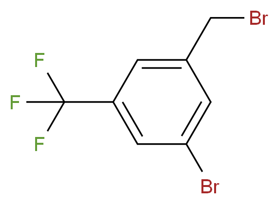 3-Bromo-5-(trifluoromethyl)benzyl bromide_Molecular_structure_CAS_954123-46-7)