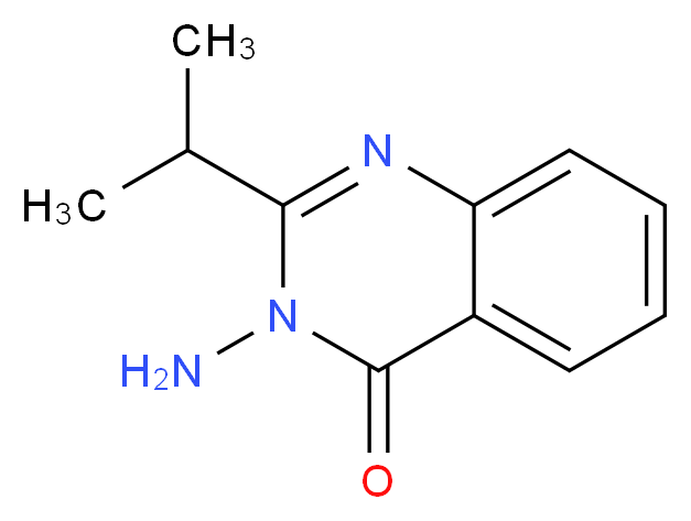 3-Amino-2-isopropyl-4(3H)-quinazolinone_Molecular_structure_CAS_70589-51-4)
