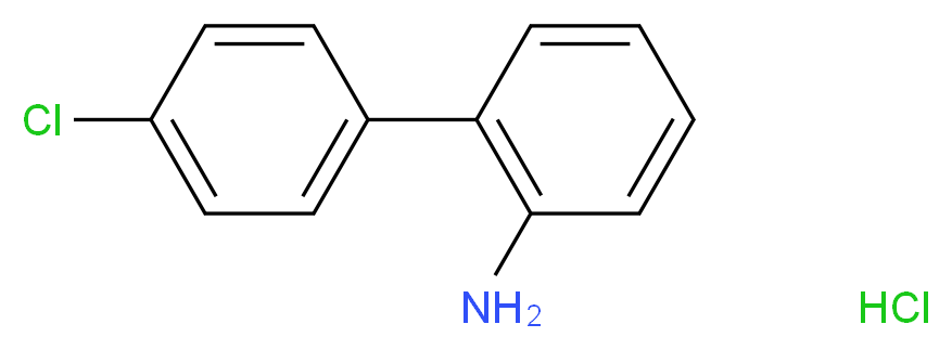 2-Amino-4'-chlorobiphenyl hydrochloride_Molecular_structure_CAS_1204-44-0)