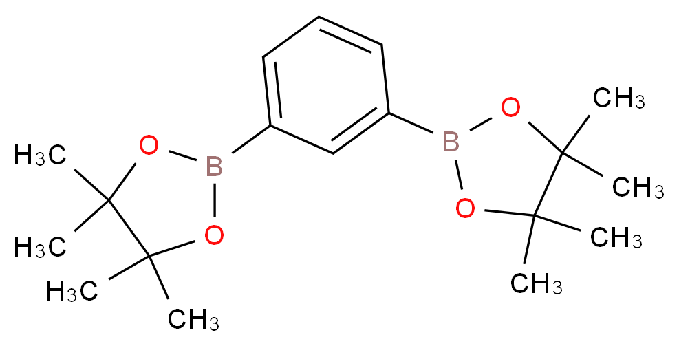 Benzene-1,3-diboronic acid, pinacol diester_Molecular_structure_CAS_196212-27-8)