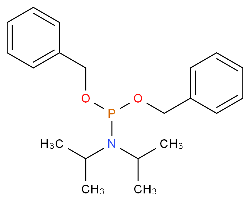 Dibenzyl N,N-Diisopropylphosphoramidite, Technical grade_Molecular_structure_CAS_108549-23-1)