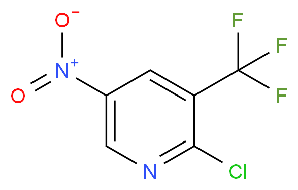 2-Chloro-5-nitro-3-(trifluoromethyl)pyridine_Molecular_structure_CAS_99368-67-9)