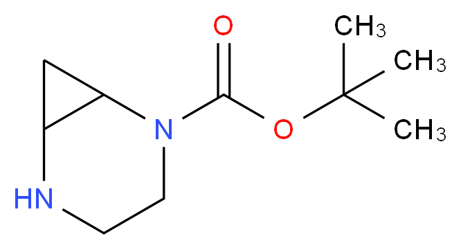 tert-butyl 2,5-diazabicyclo[4.1.0]heptane-2-carboxylate_Molecular_structure_CAS_)