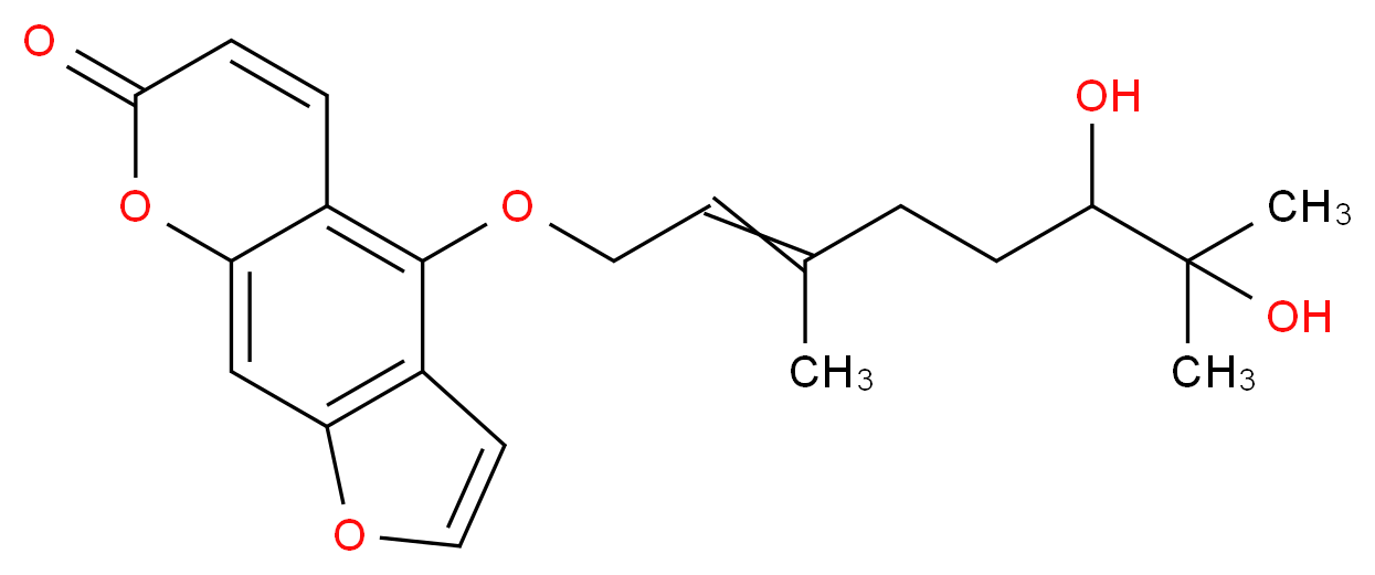 6′,-7′-Dihydroxybergamottin_Molecular_structure_CAS_145414-76-2)