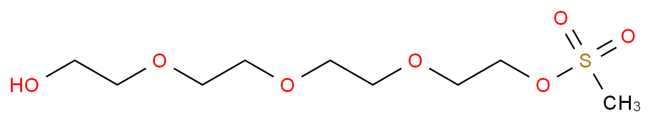 1-Methanesulfonyl-11-hydroxy-3,6,9-trioxaundecane_Molecular_structure_CAS_65883-12-7)