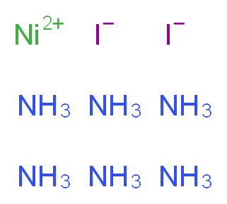 Hexaamminenickel(II) iodide_Molecular_structure_CAS_13859-68-2)