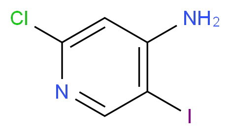4-Amino-2-chloro-5-iodopyridine_Molecular_structure_CAS_800402-12-4)