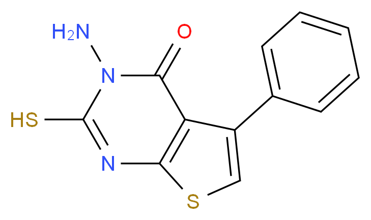 3-Amino-2-mercapto-5-phenyl-3H-thieno[2,3-d]pyrimidin-4-one_Molecular_structure_CAS_)