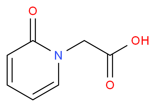 (2-oxo-1(2H)-pyridinyl)acetic acid_Molecular_structure_CAS_56546-36-2)