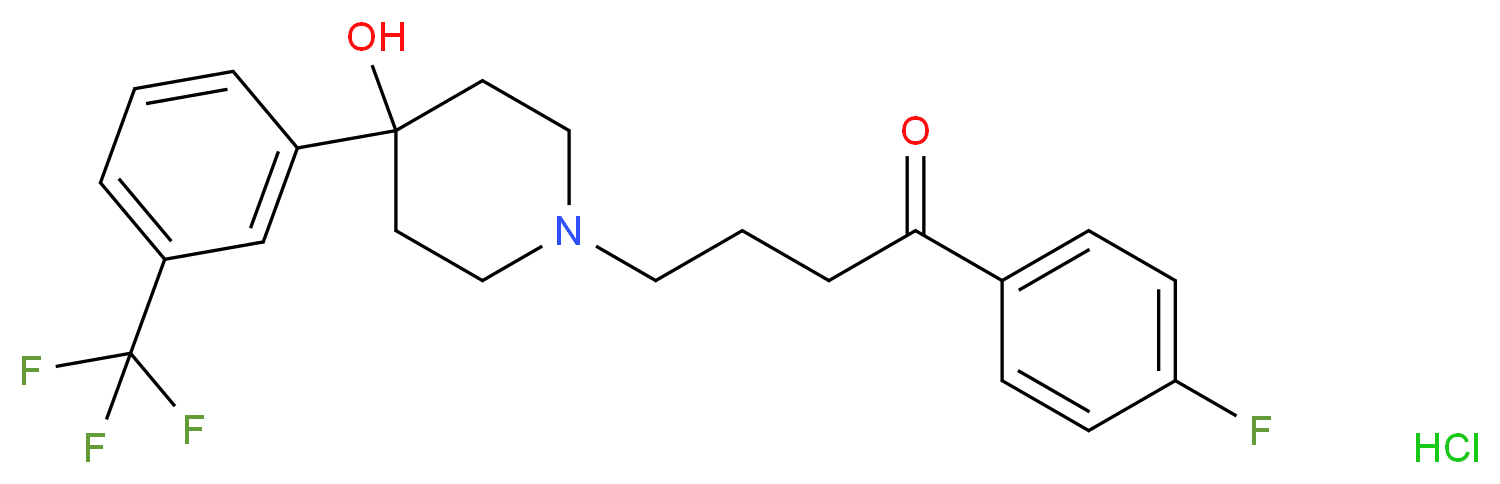 Trifluperidol hydrochloride_Molecular_structure_CAS_2062-77-3)