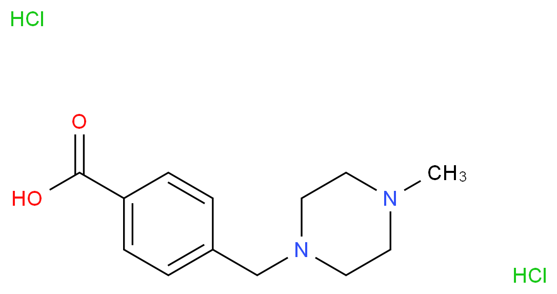4-[(4-methylpiperazin-1-yl)methyl]benzoic acid dihydrochloride 0.5 hydrate_Molecular_structure_CAS_106261-49-8)