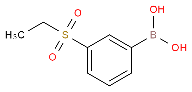(3-(Ethylsulfonyl)phenyl)boronic acid_Molecular_structure_CAS_845870-47-5)