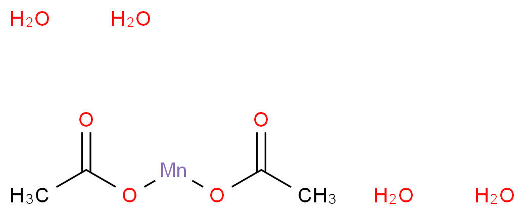 Manganese(II) acetate tetrahydrate_Molecular_structure_CAS_6156-78-1)