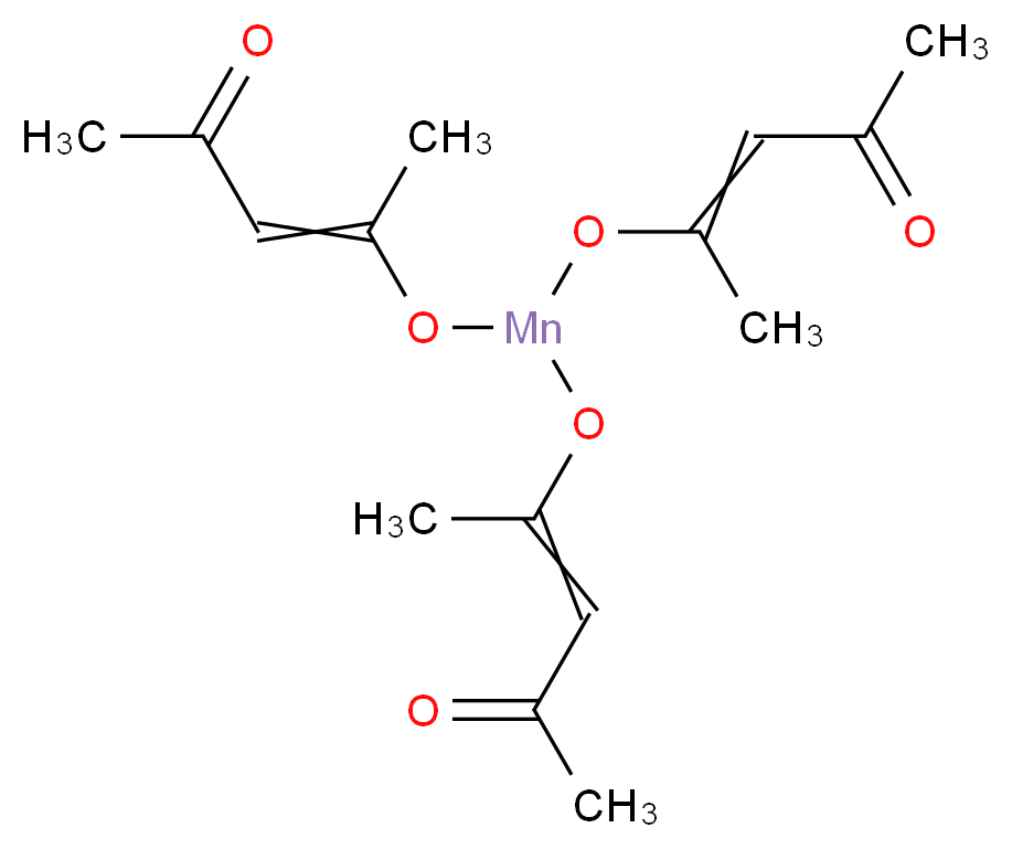 Manganese(III) acetylacetonate_Molecular_structure_CAS_14284-89-0)