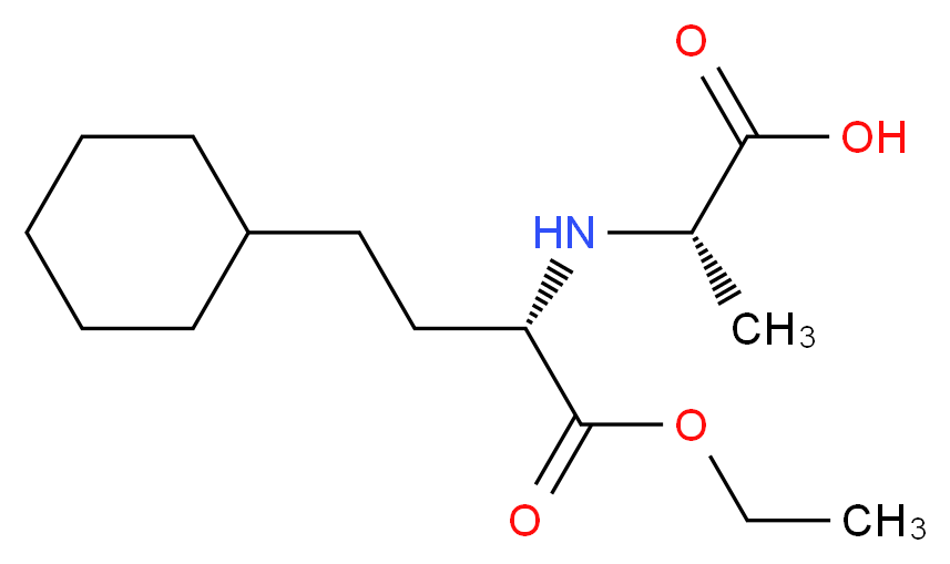(αS)-Cyclohexanebutanoic Acid α-[[(1S)-1-Carboxyethyl]amino]cyclohexanebutanoic Acid α-Ethyl Ester_Molecular_structure_CAS_460720-14-3)