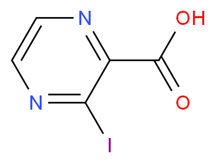 3-Iodopyrazine-2-carboxylic acid_Molecular_structure_CAS_212471-40-4)