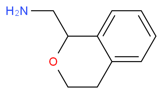 (3,4-dihydro-1H-isochromen-1-ylmethyl)amine_Molecular_structure_CAS_19158-90-8)