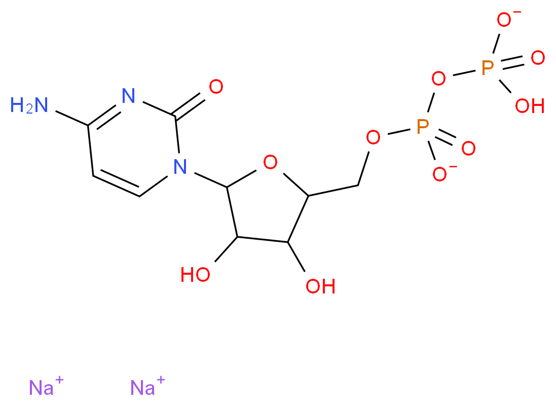 CYTIDINE-5'-DIPHOSPHATE DISODIUM SALT HYDRATE_Molecular_structure_CAS_54394-90-0)