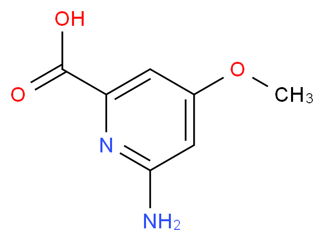 6-amino-4-methoxypicolinic acid_Molecular_structure_CAS_98276-83-6)