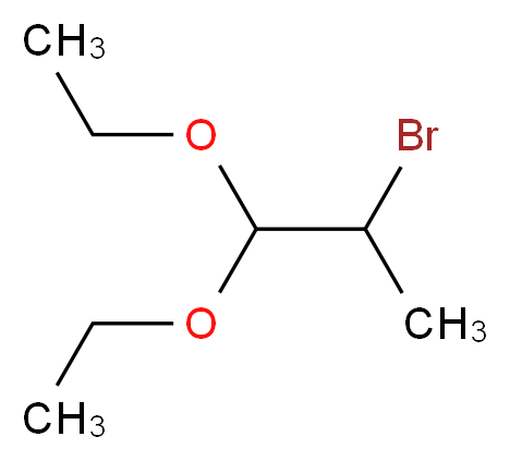 2-Bromopropionaldehyde diethyl acetal_Molecular_structure_CAS_3400-55-3)
