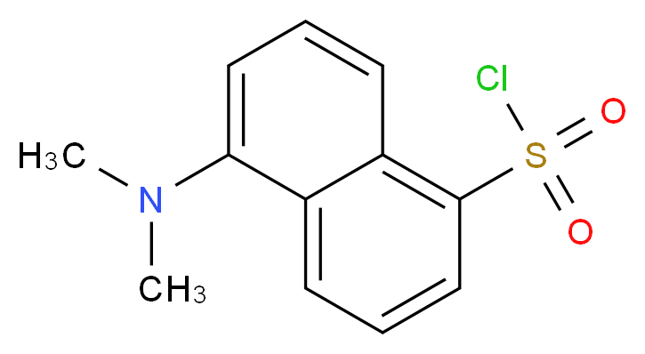 5-(dimethylamino)Naphthalene-1-sulfonyl chloride_Molecular_structure_CAS_605-65-2)