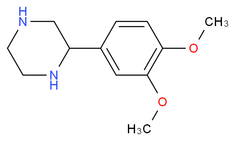 2-(3,4-DIMETHOXY-PHENYL)-PIPERAZINE_Molecular_structure_CAS_65709-39-9)