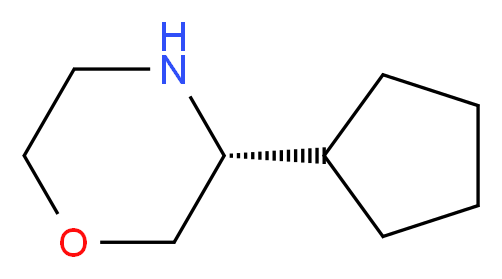 (R)-3-CyclopentylMorpholine_Molecular_structure_CAS_1270034-44-0)