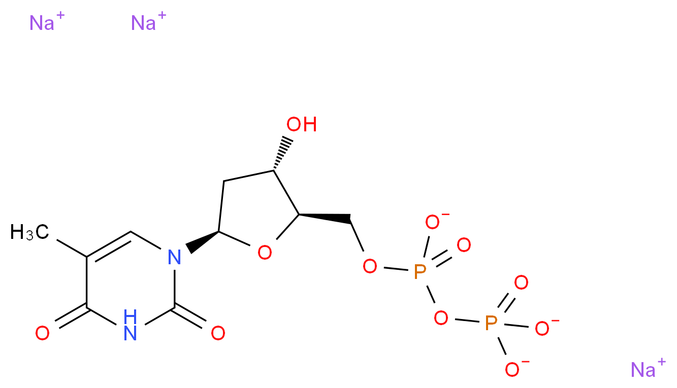 Thymidine 5′-diphosphate sodium salt_Molecular_structure_CAS_108322-12-9)