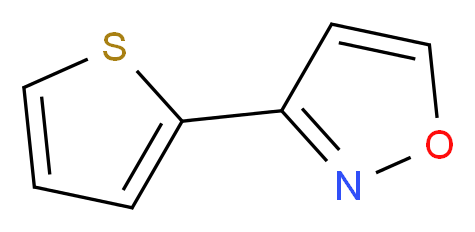 3-(Thien-2-yl)isoxazole_Molecular_structure_CAS_175205-65-9)